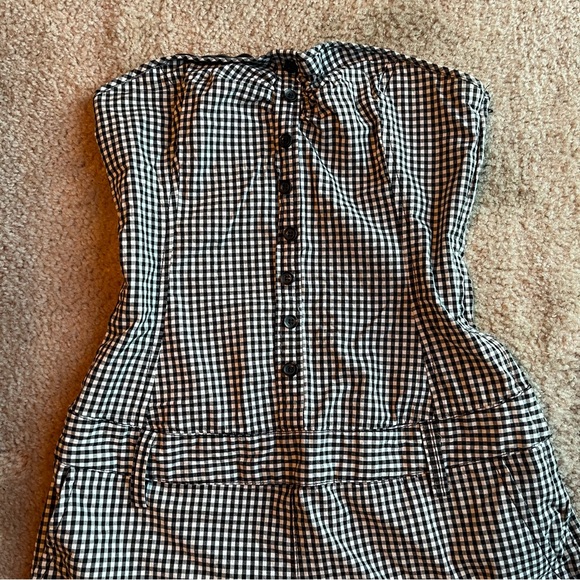 Plaid romper with detachable straps ♠️ H&M ♠️ size 6 - Picture 5 of 5